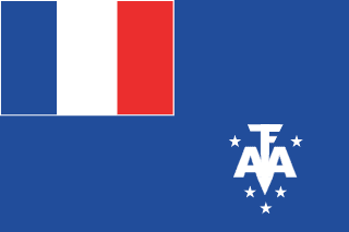 French Southern and Antarctic Lands Flag