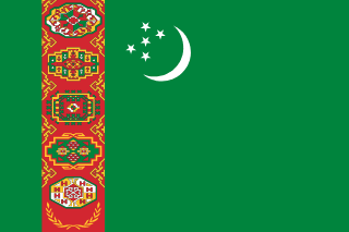 Turkmenistan Flag